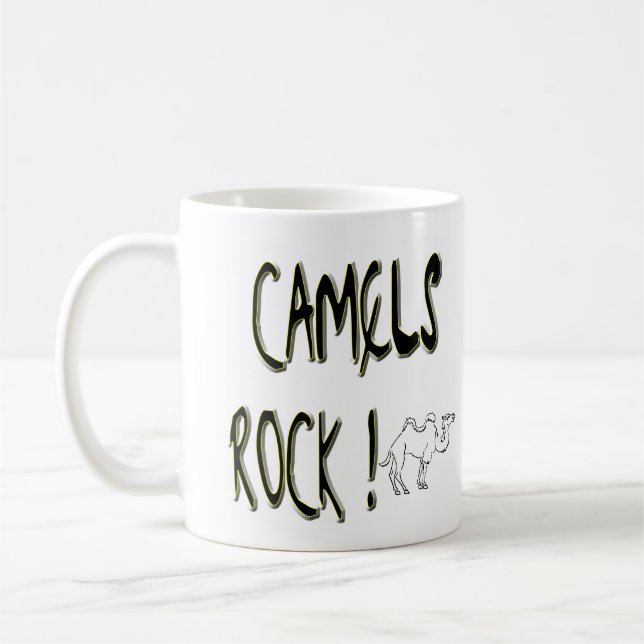 Kamel-Felsen! Tasse (Links)