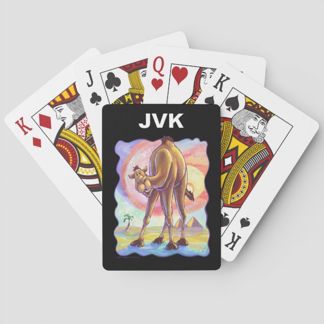 Kamel-Geschenke u. Zusätze Spielkarten (Rückseite)