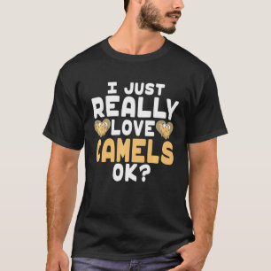 Kamel im Herzen Ich liebe Kamele Ok T-Shirt