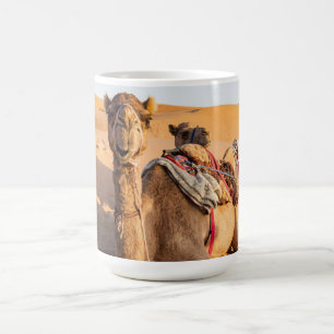 Kamel in der omanischen Wüste Kaffeetasse