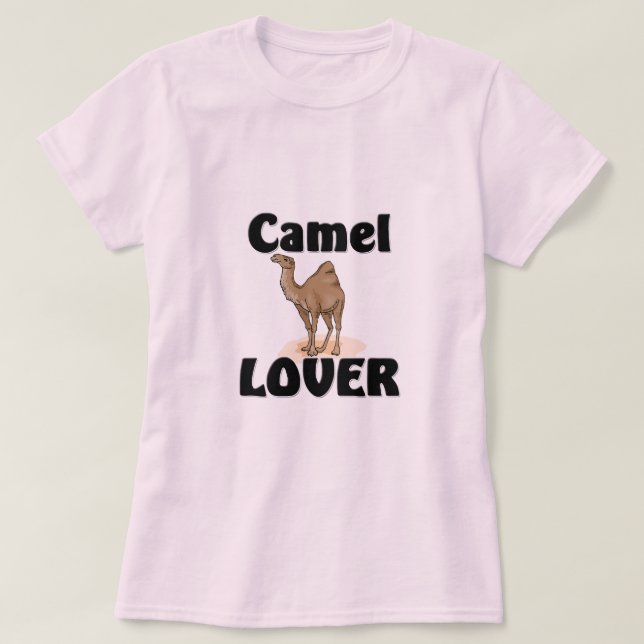 Kamel-Liebhaber T-Shirt (Design vorne)