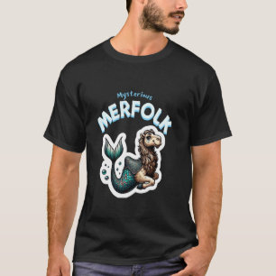 Kamel Meerjungfrau Lustiger Ozean und Wüsten Mashu T-Shirt