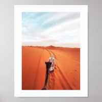 Kamel reiten in der Sahara-Wüste Marokko