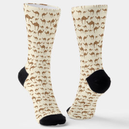 Kamel-Tiermuster Socken