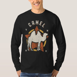 Kamel Vintage Retro Klassisches Tier T-Shirt