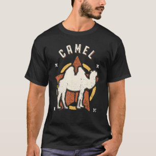 Kamel Vintage Retro Klassisches Tier T-Shirt