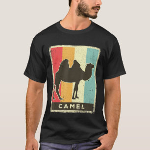 Kamel Vintage Retro Poster Tier T-Shirt