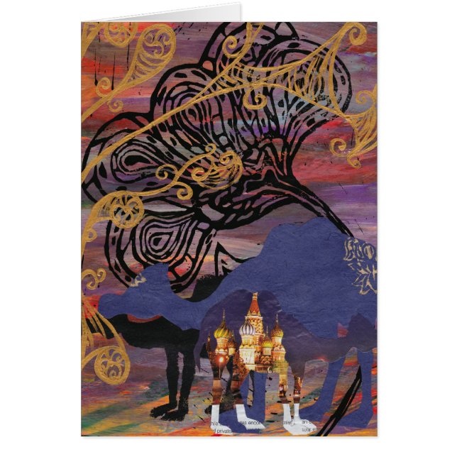 Kamel-Weltkarte (Vorne)