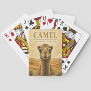 Kamel Wüsten Dünen Wildtiere Spielkarten