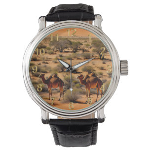 Kamele im australischen Outback, Armbanduhr