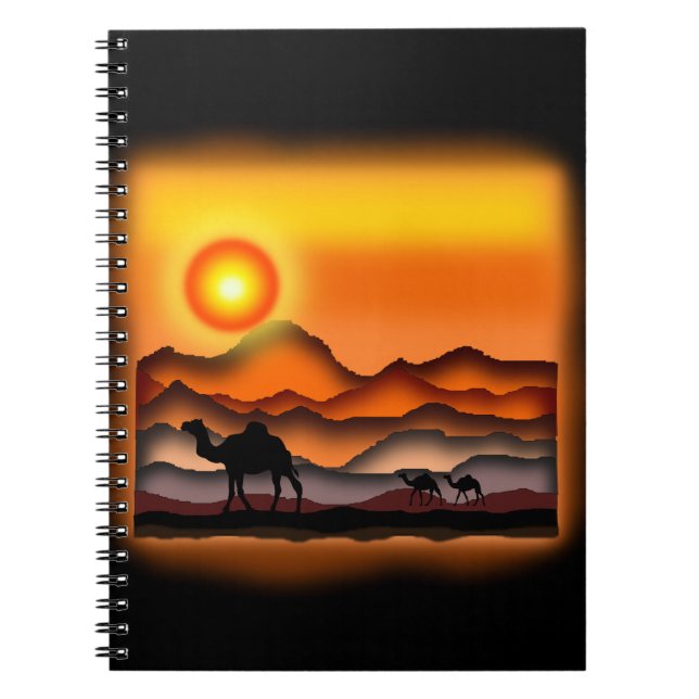 Kamele Notizblock (Vorderseite)