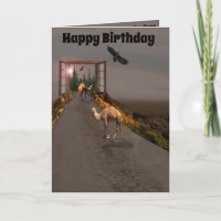 Kamele wandern zu wunderland, Geburtstag