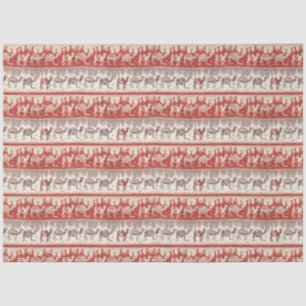 Kamelen-Zug, Kamelmuster, Kameldruck Seidenpapier