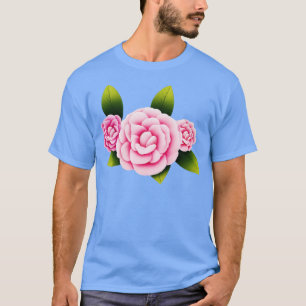 Kamelien-Blume T-Shirt