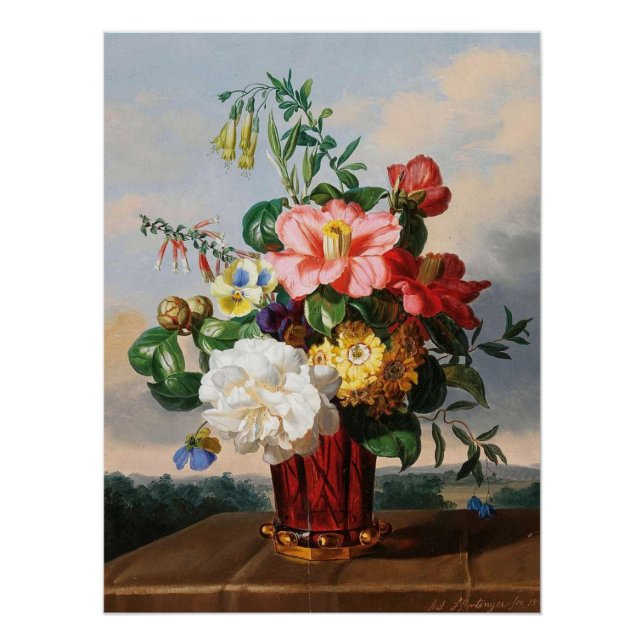 Kamelien für Ihre Augen Poster (Vorderseite)