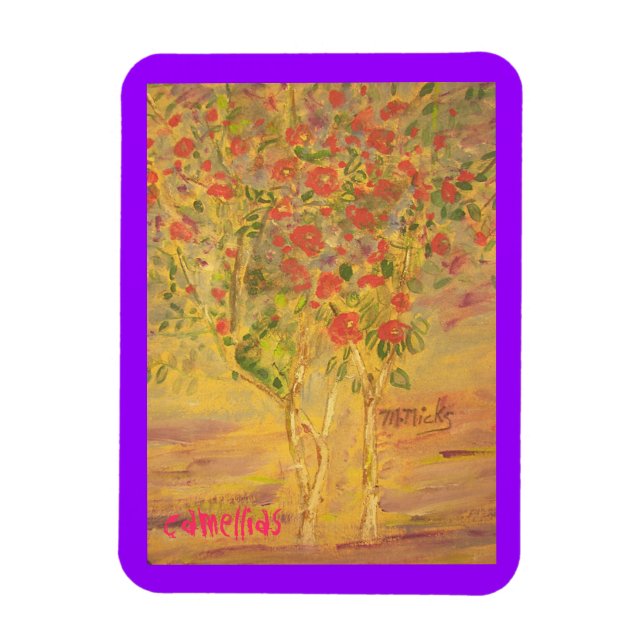 Kamelien Magnet (Vertikal)