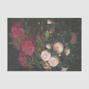Kamelien und Rhododendren Seidenpapier