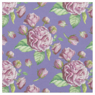 Kameliengarten Blumen Stoff