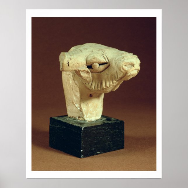 Kamelkopf Terracotta, Mohenjodaro, 2300-1750 v. Ch Poster (Vorne)