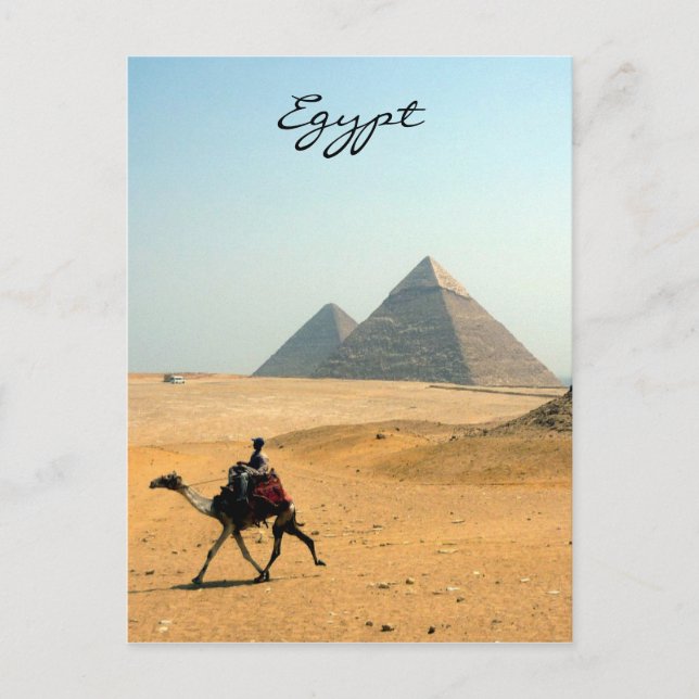 Kamelpyramide Postkarte (Vorderseite)