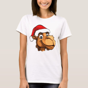 Kamels Weihnachtsmann T-Shirt