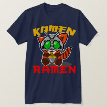 KAMEN RAMEN-ROTER PANDA-T-SHIRT