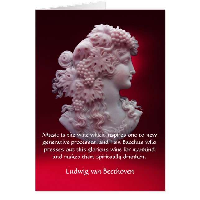 KAMEO ANTIQUE, KLEIN MIT GRABEN, WEINMUSIKQUOTE (Vorne)