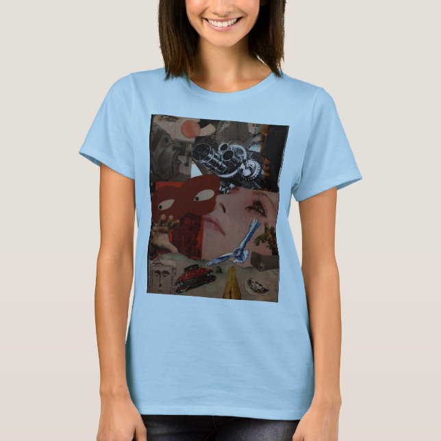 Kamera-Collage' t-Shirt (Vorderseite)