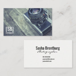 Kamera-Foto-Geschäfts-Karte Visitenkarte
