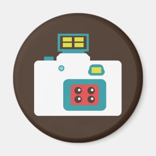 Kamera-Fotograf Spaß bunter Lomo Aktions-S Magnet