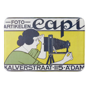 Kamera Frau, Fotograf, Van Caspel Badematte
