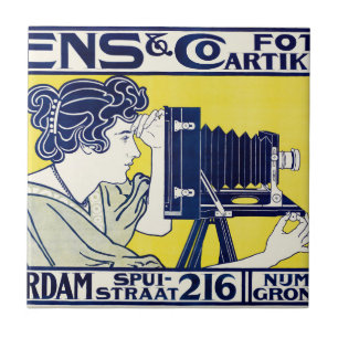 Kamera Frau, Fotograf, Van Caspel Fliese