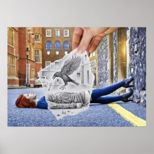 Kamera für Stift Vs - Zeile Poster