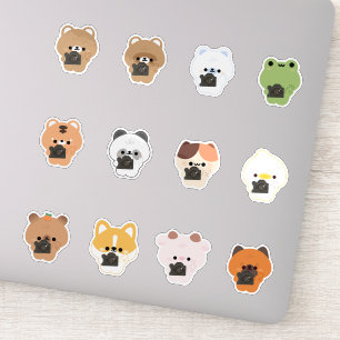 Kamera für Tiere Aufkleber