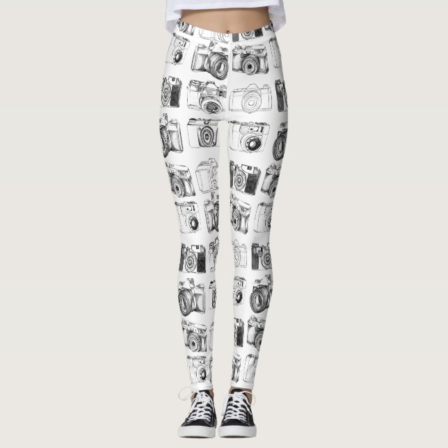 Kamera Leggings (Vorderseite)