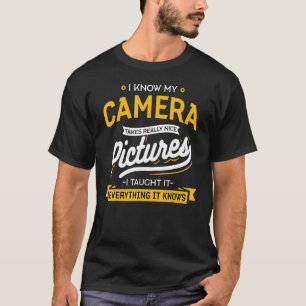 Kamera nimmt wirklich schöne Bilder Fotograf T-Shirt
