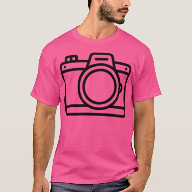 Kamera T-Shirt (Vorderseite)
