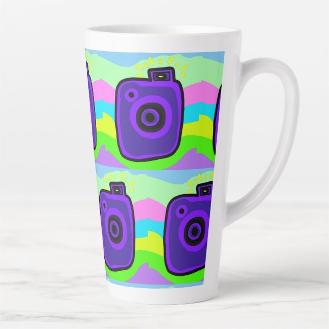 Kamera-Tasse Milchtasse (Rechts)