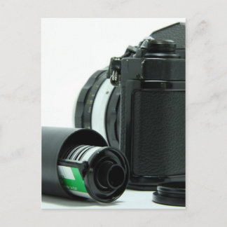 Kamera und Film Postkarte