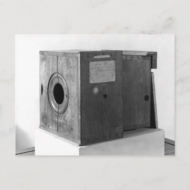 Kamera von Joseph Nicephore Niepce, c.1816-22 Postkarte (Vorderseite)