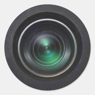 Kameraaufkleber Runder Aufkleber