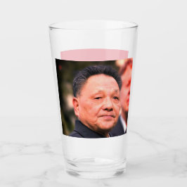 Kamerad Deng Xiaoping - chinesischer Führer Glas