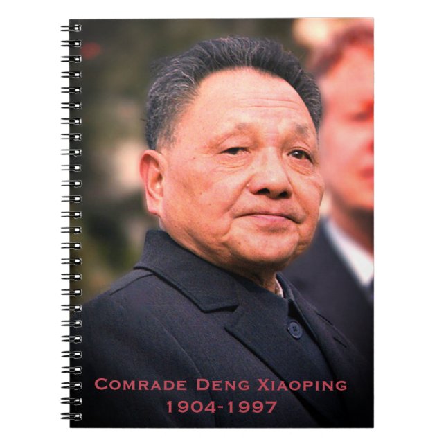 Kamerad Deng Xiaoping - chinesischer Führer Notizblock (Vorderseite)