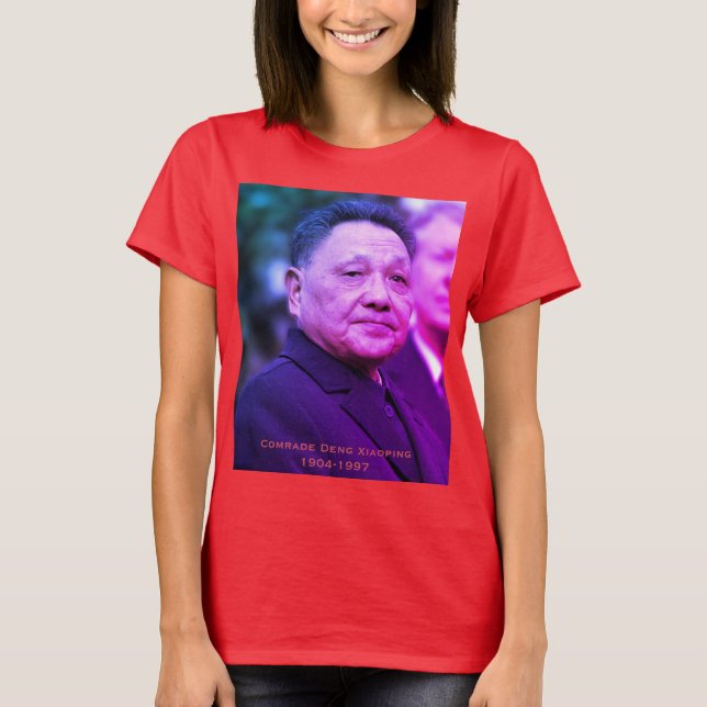 Kamerad Deng Xiaoping - chinesischer Führer T-Shirt (Vorderseite)