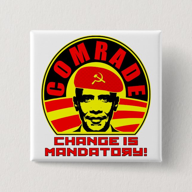 Kamerad Obama Button (Vorderseite)