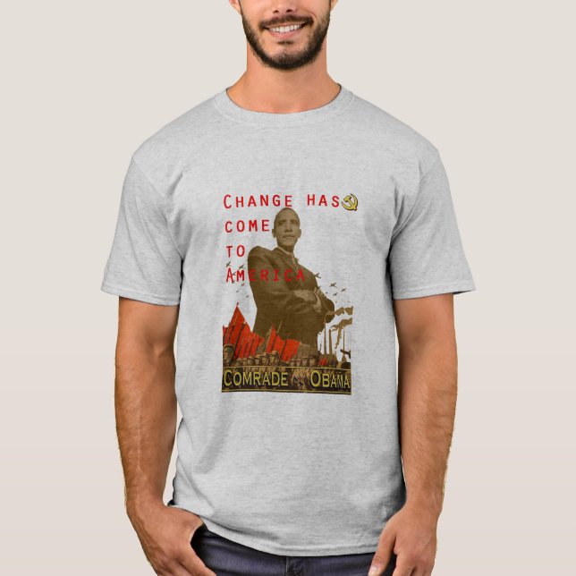 Kamerad Obama T-Shirt (Vorderseite)