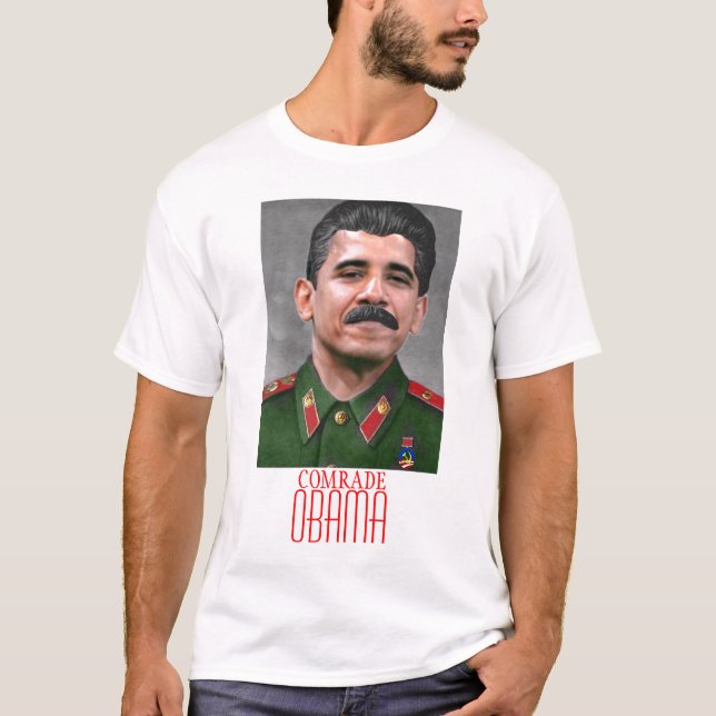Kamerad Obama T-Shirt (Vorderseite)