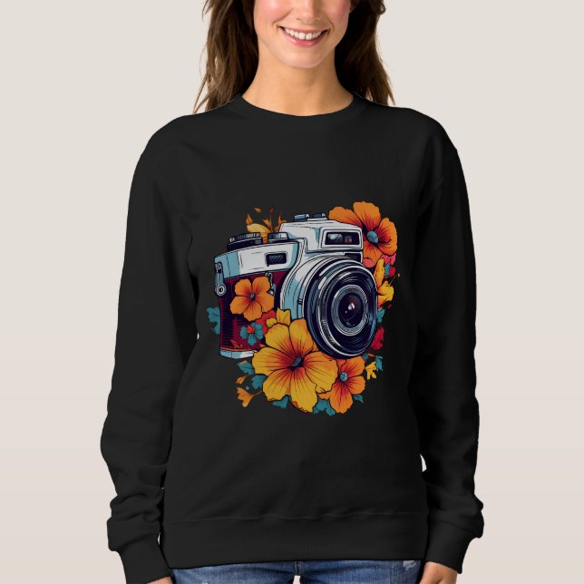 Kameraenthusiast, Fotoleidenschaft Sweatshirt (Vorderseite)