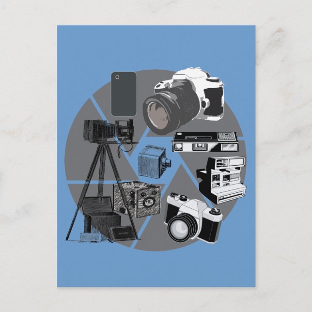 Kamerakollektion Postkarte (Vorderseite)