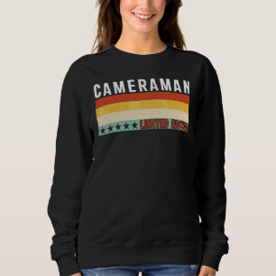 Kameramann Berufstitel Profession Arbeiter Anerken Sweatshirt